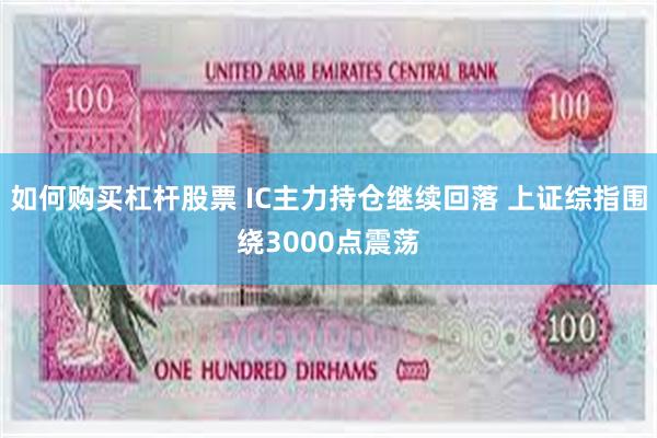 如何购买杠杆股票 IC主力持仓继续回落 上证综指围绕3000点震荡