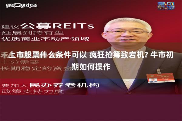 上市股票什么条件可以 疯狂抢筹致宕机? 牛市初期如何操作