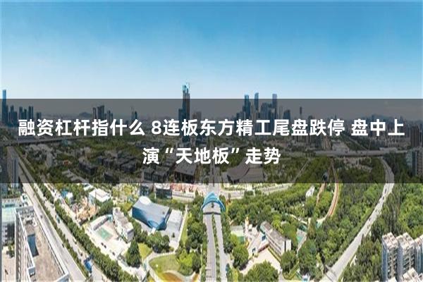 融资杠杆指什么 8连板东方精工尾盘跌停 盘中上演“天地板”走势