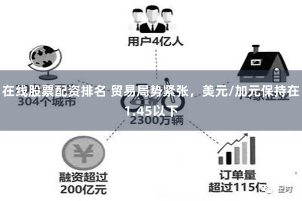 在线股票配资排名 贸易局势紧张，美元/加元保持在1.45以下