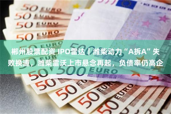 郴州股票配资 IPO雷达｜潍柴动力“A拆A”失败换道，潍柴雷沃上市悬念再起，负债率仍高企